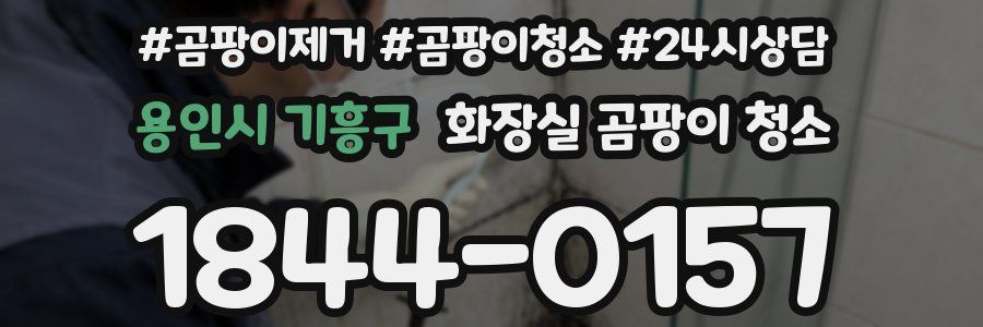 용인시 기흥구 화장실 곰팡이 청소