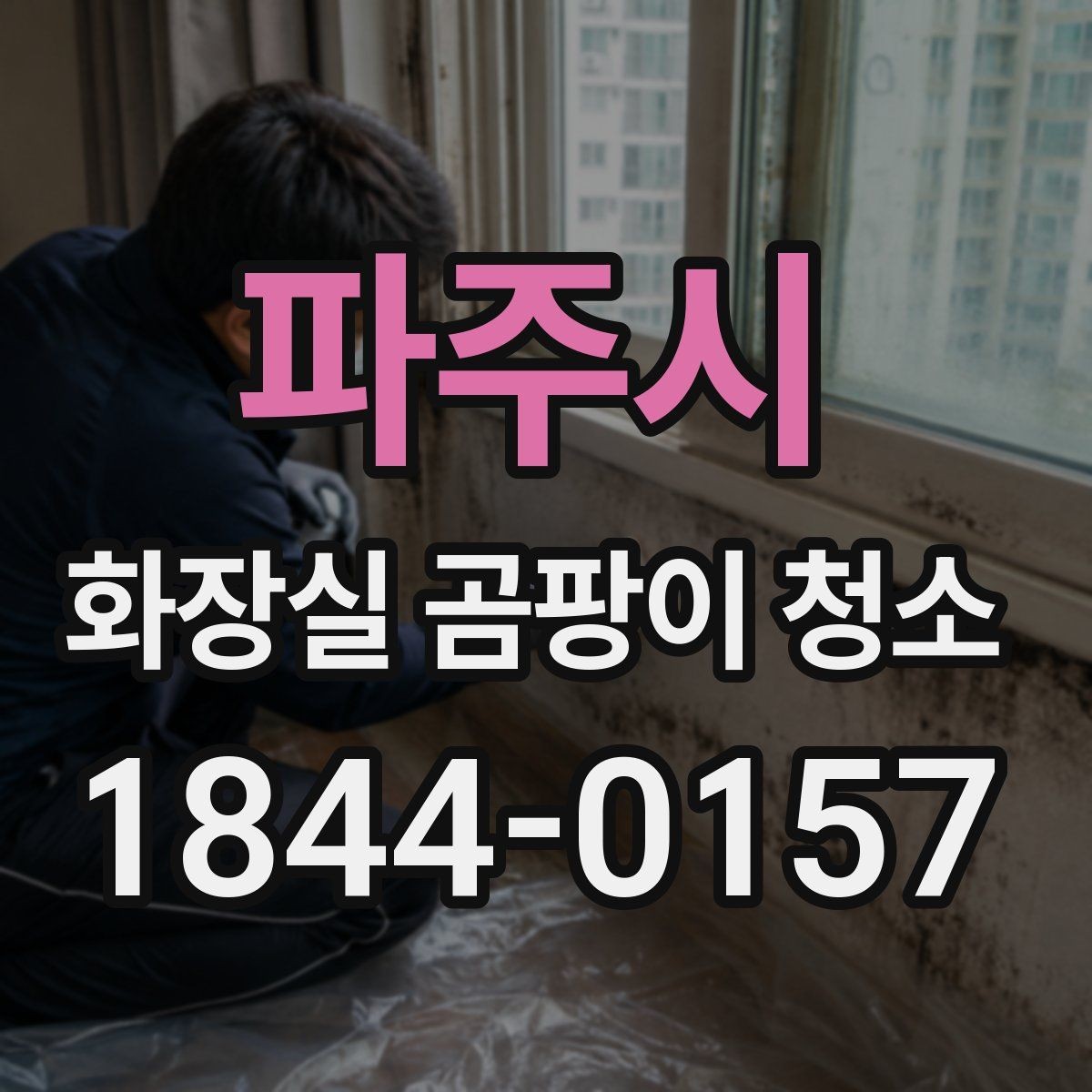 파주시 화장실 곰팡이 청소 민감한 재질에 부담 덜한 관리법