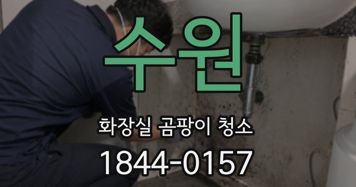 수원 화장실 곰팡이 청소