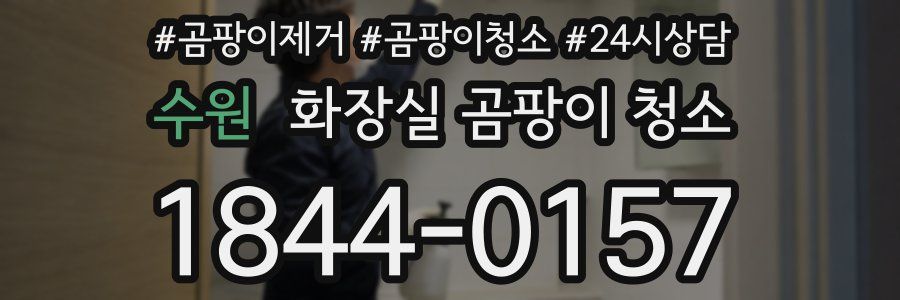 수원 화장실 곰팡이 청소