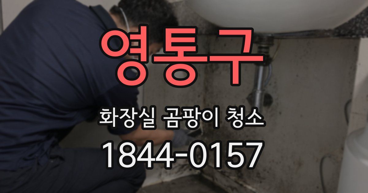 영통구 화장실 곰팡이 청소