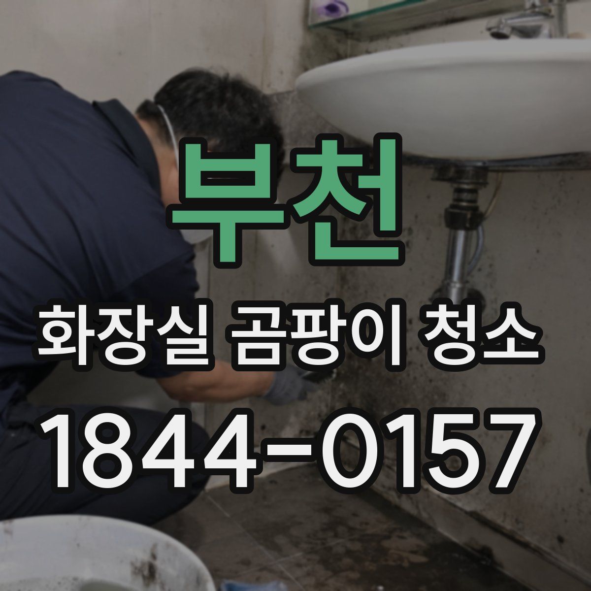 부천 화장실 곰팡이 청소