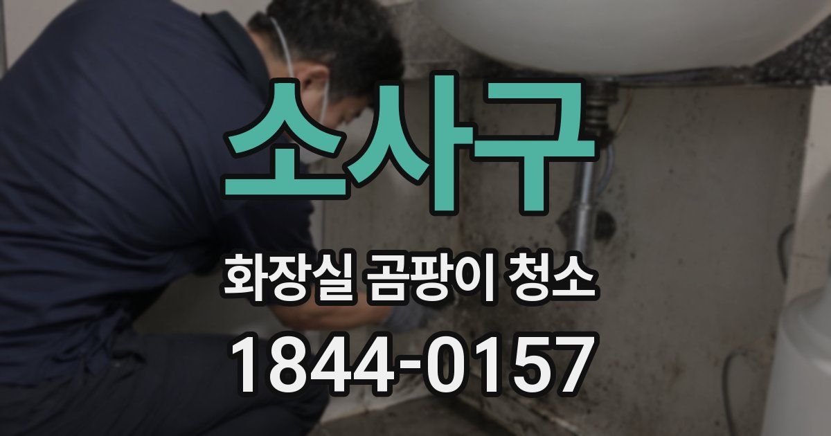 소사구 화장실 곰팡이 청소