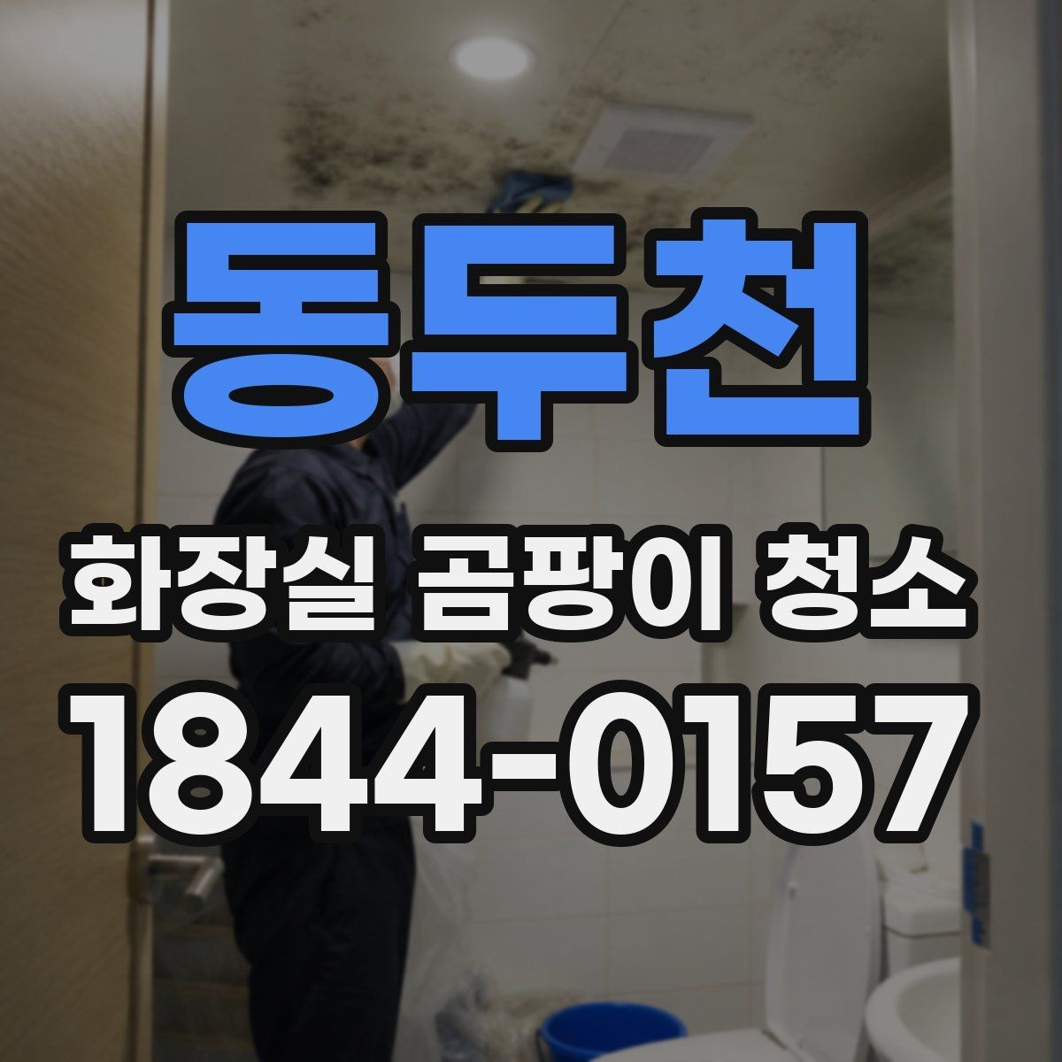 동두천 화장실 곰팡이 청소 다시 번지는 위치를 확인하는 방법
