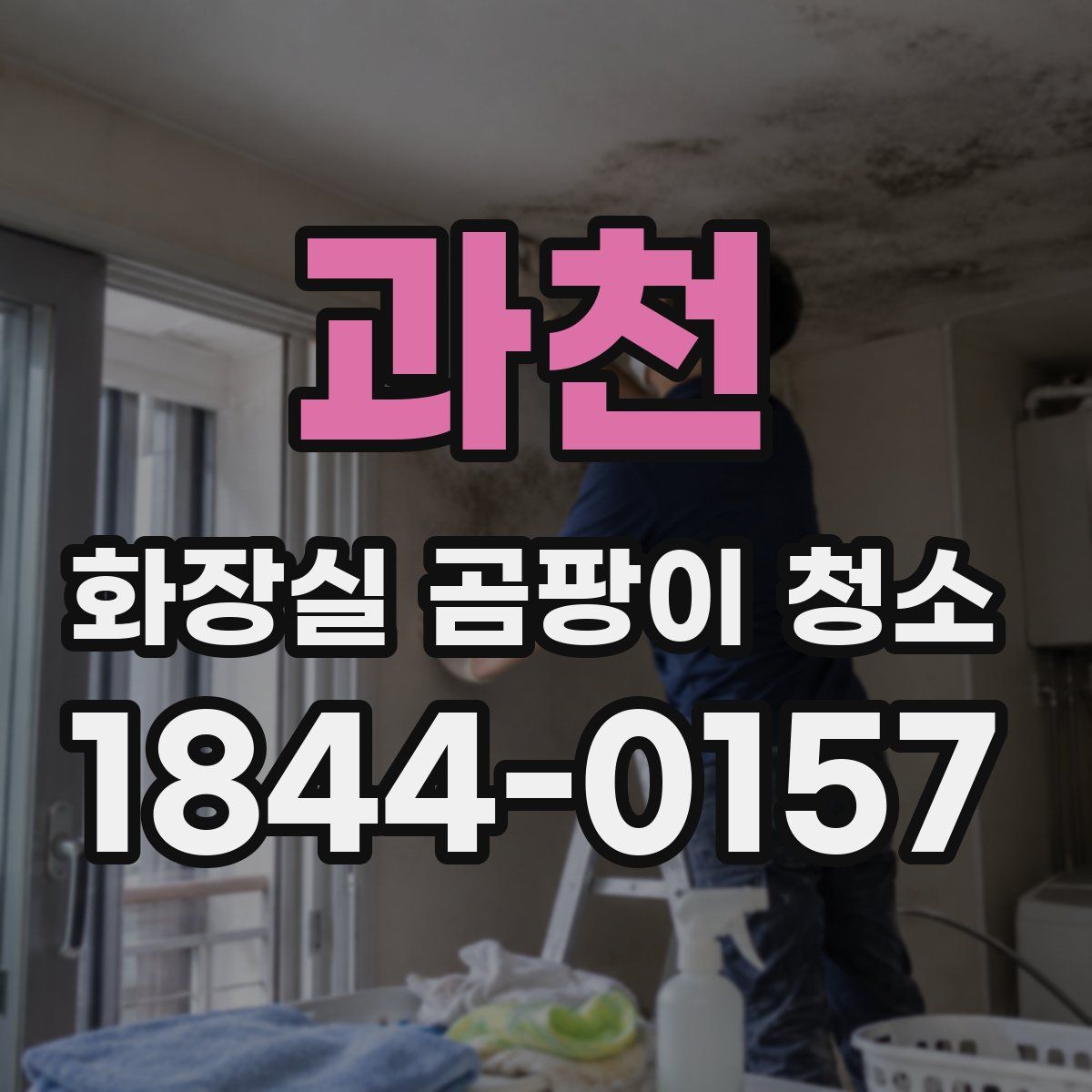 과천 화장실 곰팡이 청소