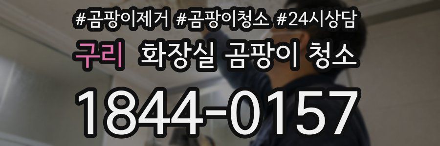 구리 화장실 곰팡이 청소