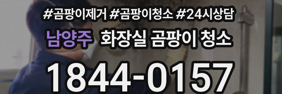 남양주 화장실 곰팡이 청소
