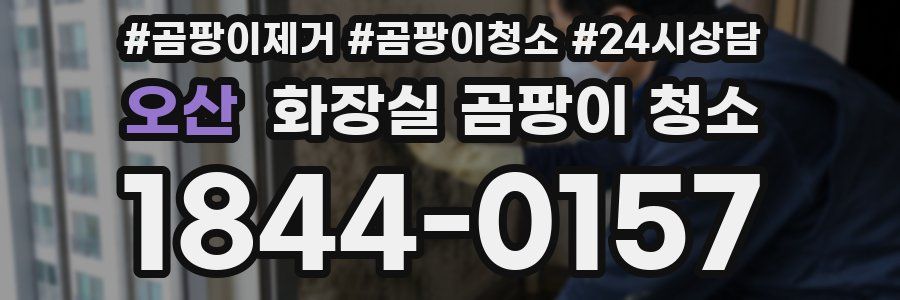 오산 화장실 곰팡이 청소