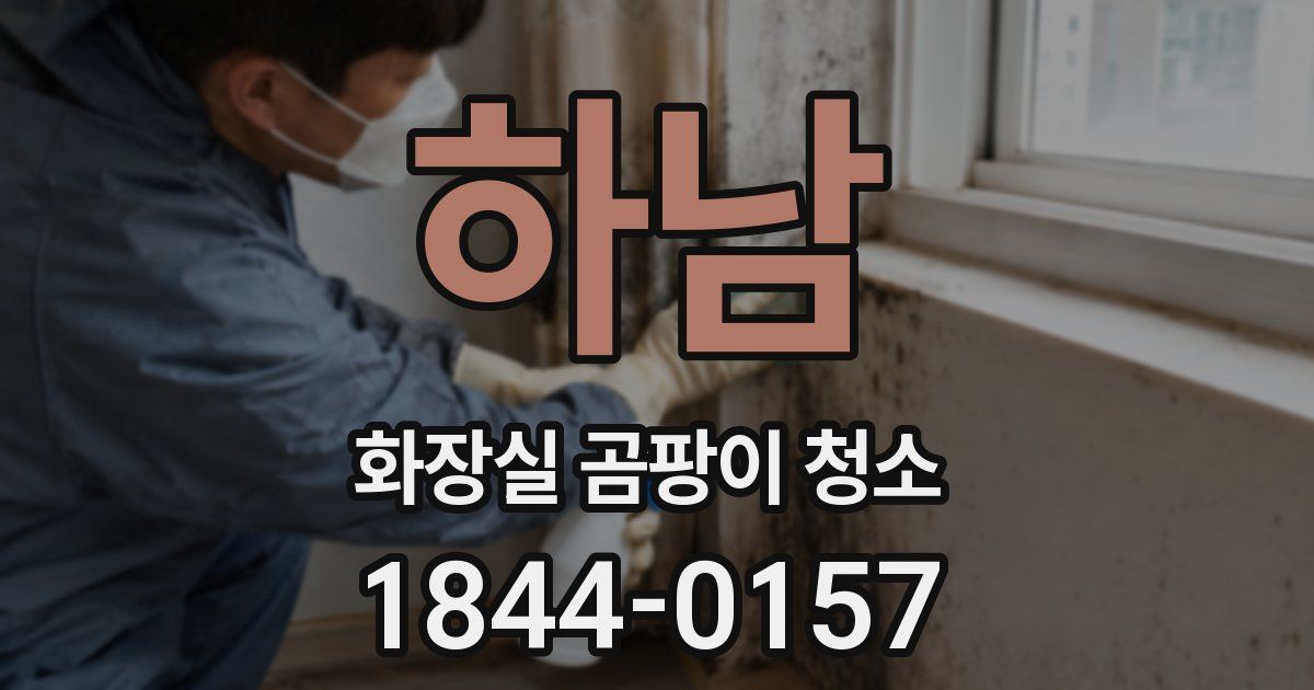 하남 화장실 곰팡이 청소