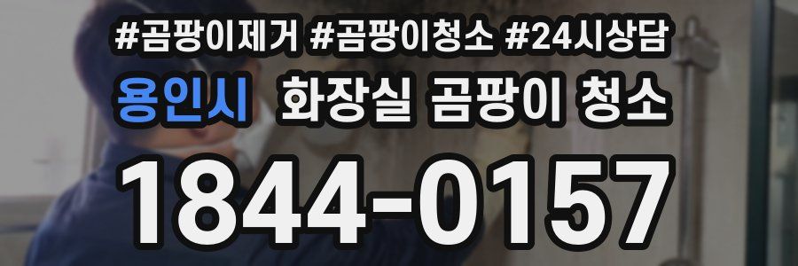 용인시 화장실 곰팡이 청소