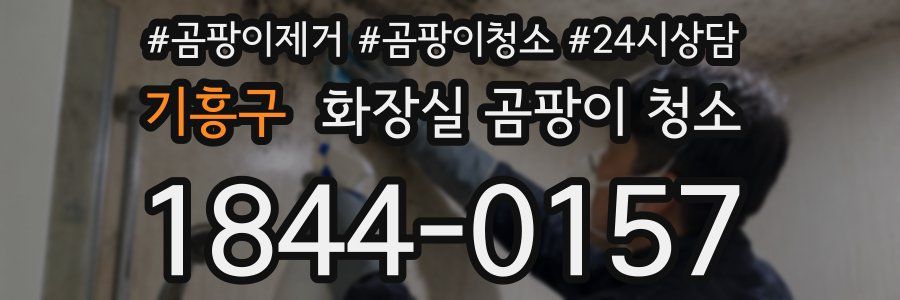 기흥구 화장실 곰팡이 청소