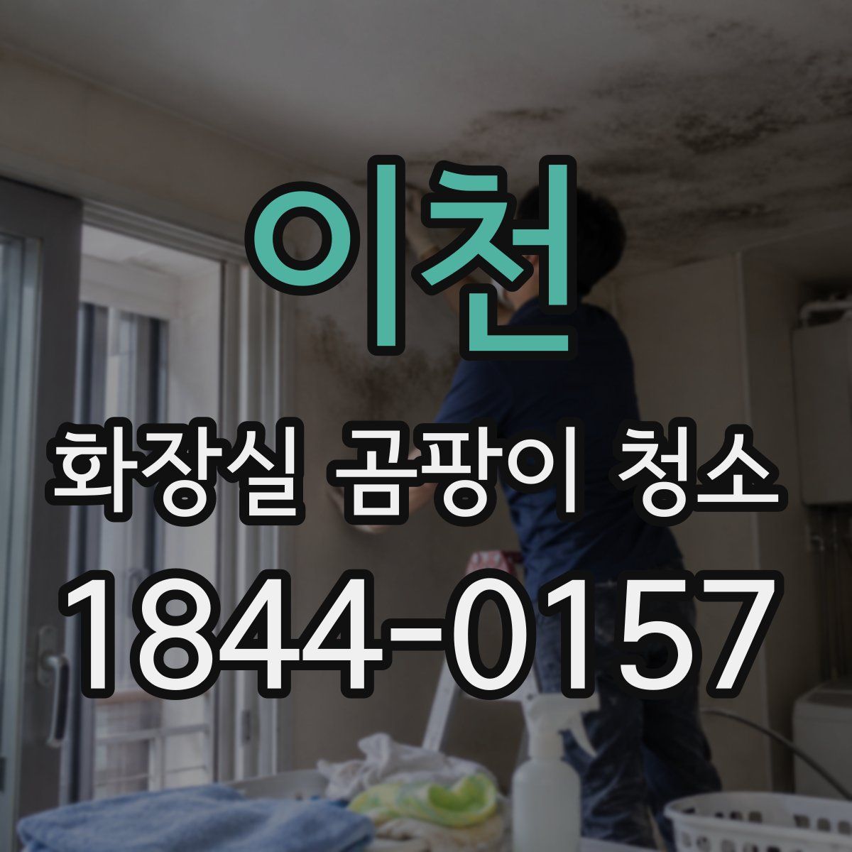 이천 화장실 곰팡이 청소