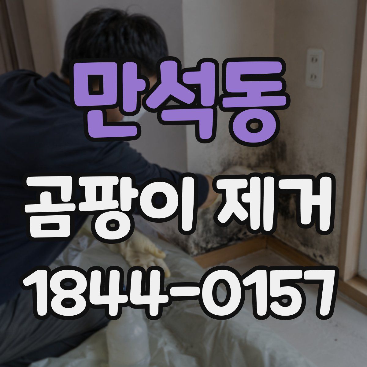 만석동 곰팡이 제거