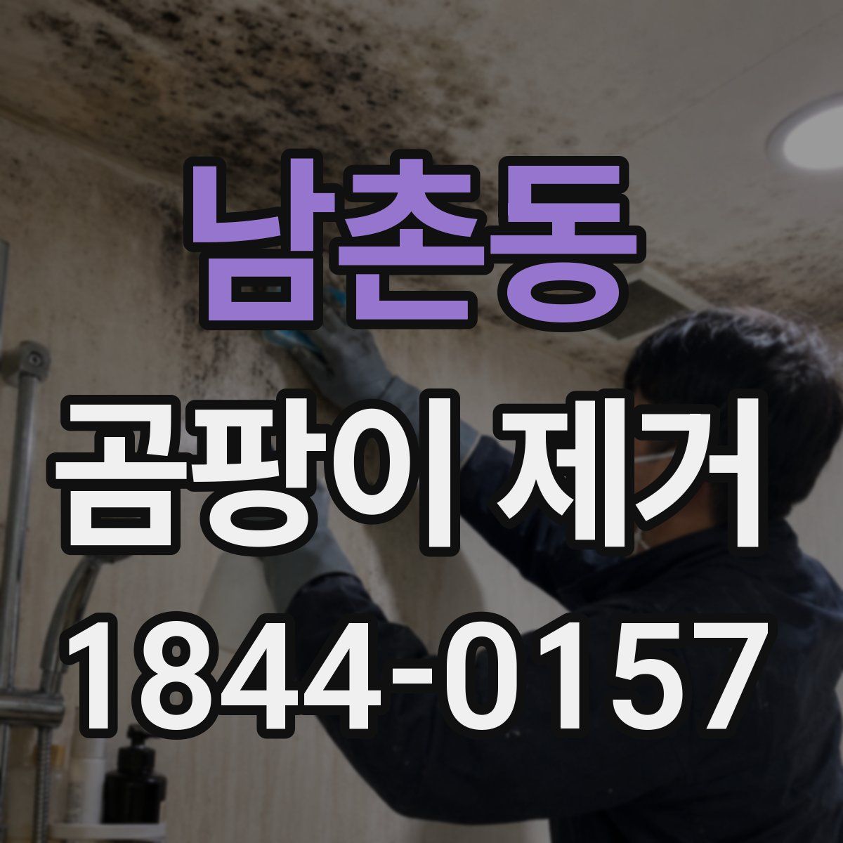 남촌동 곰팡이 제거