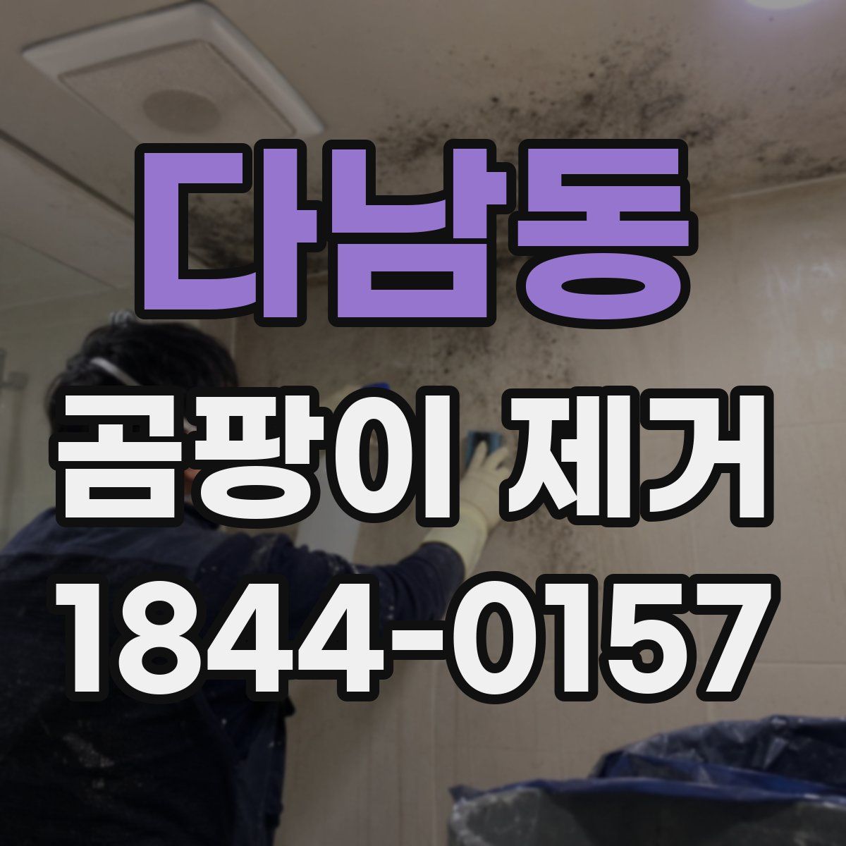다남동 곰팡이 제거