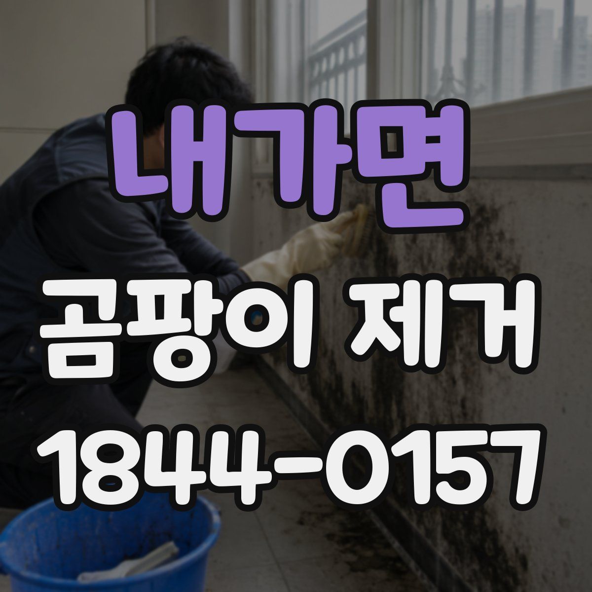 내가면 곰팡이 제거