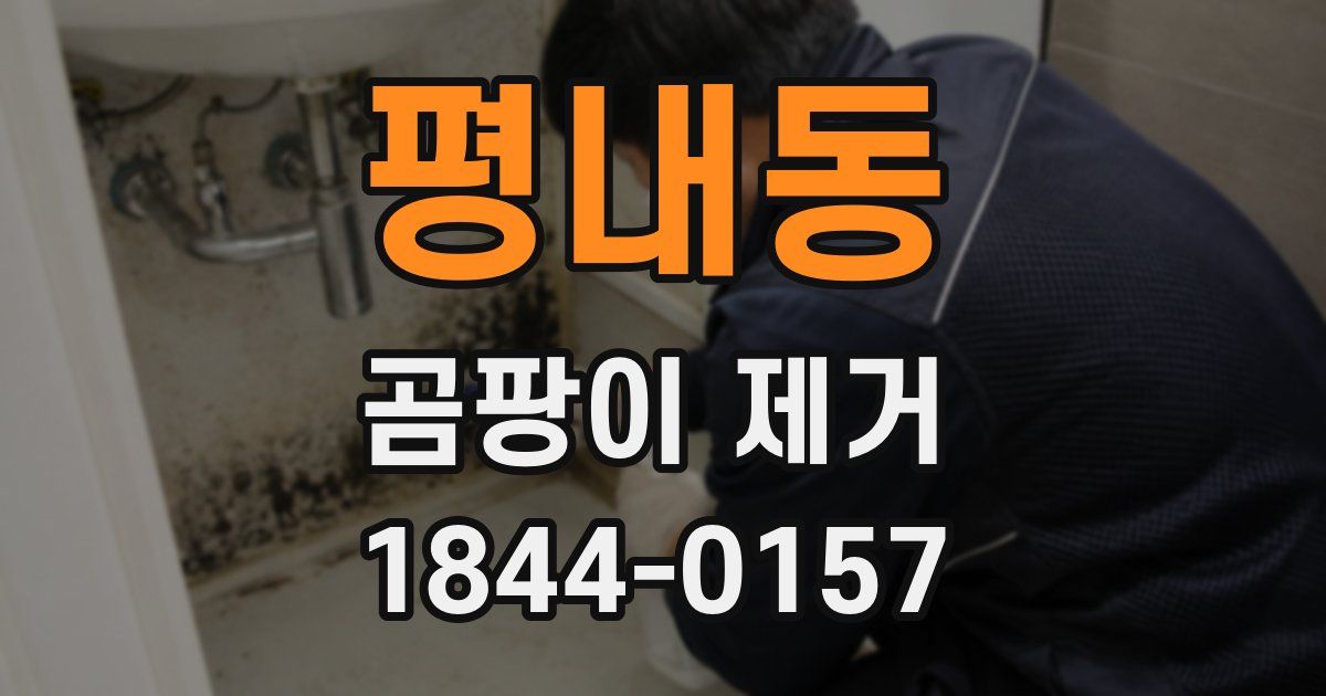 평내동 곰팡이 제거