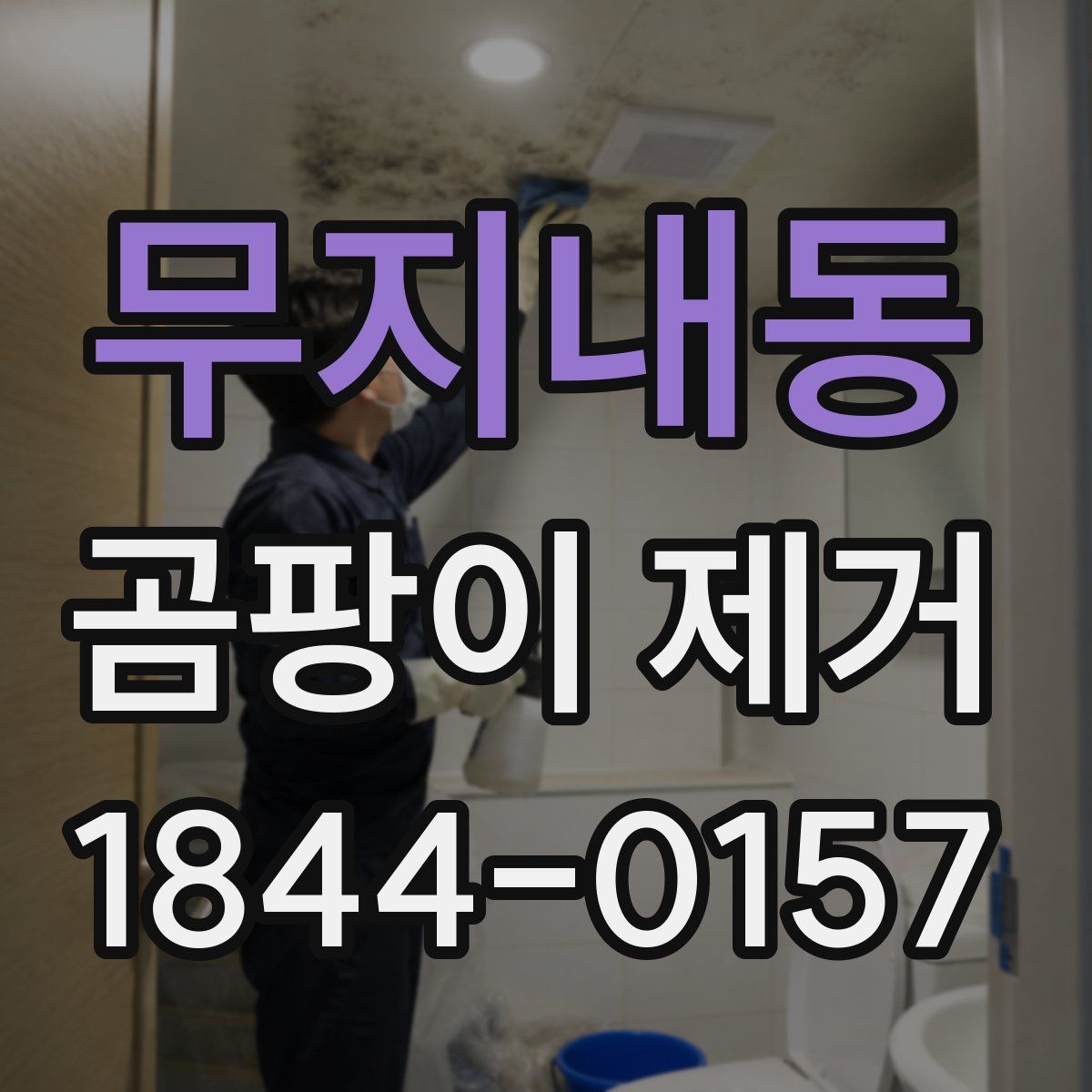 무지내동 곰팡이 제거