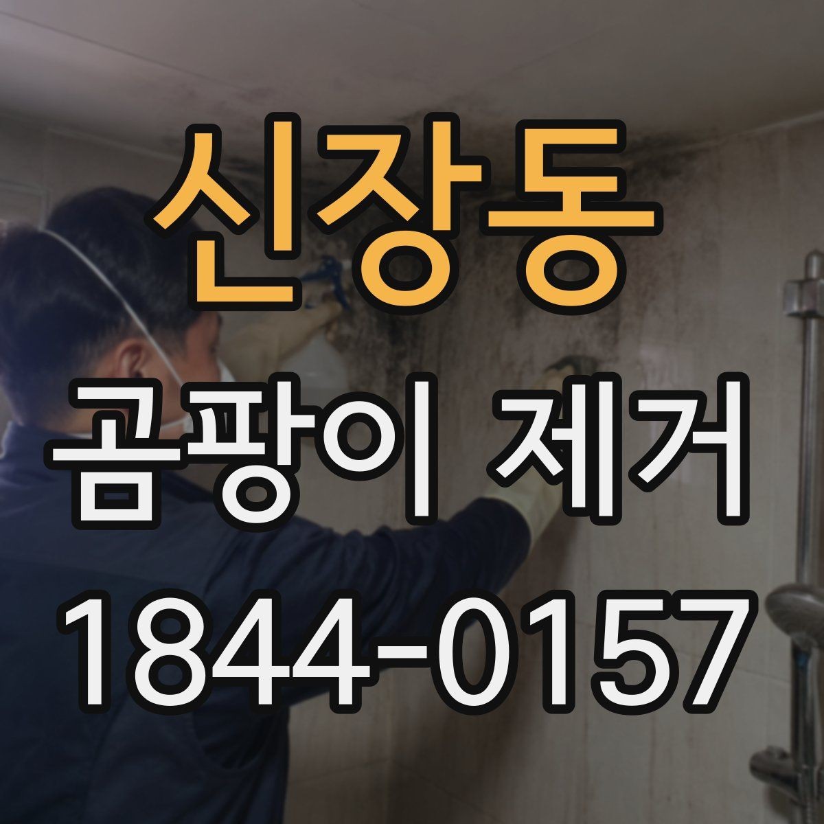 신장동 곰팡이 제거 뒤 건조 시간을 충분히 두는 이유
