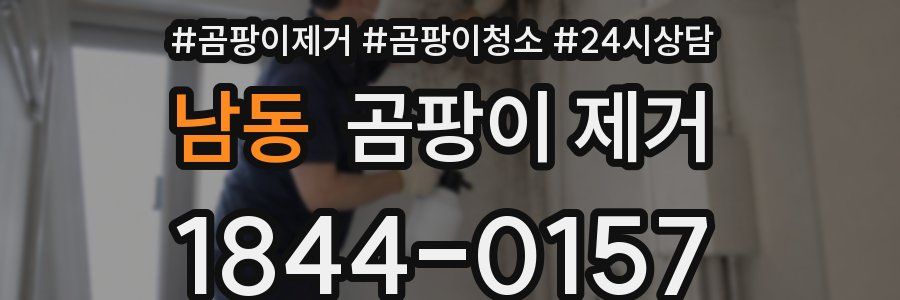 남동 곰팡이 제거
