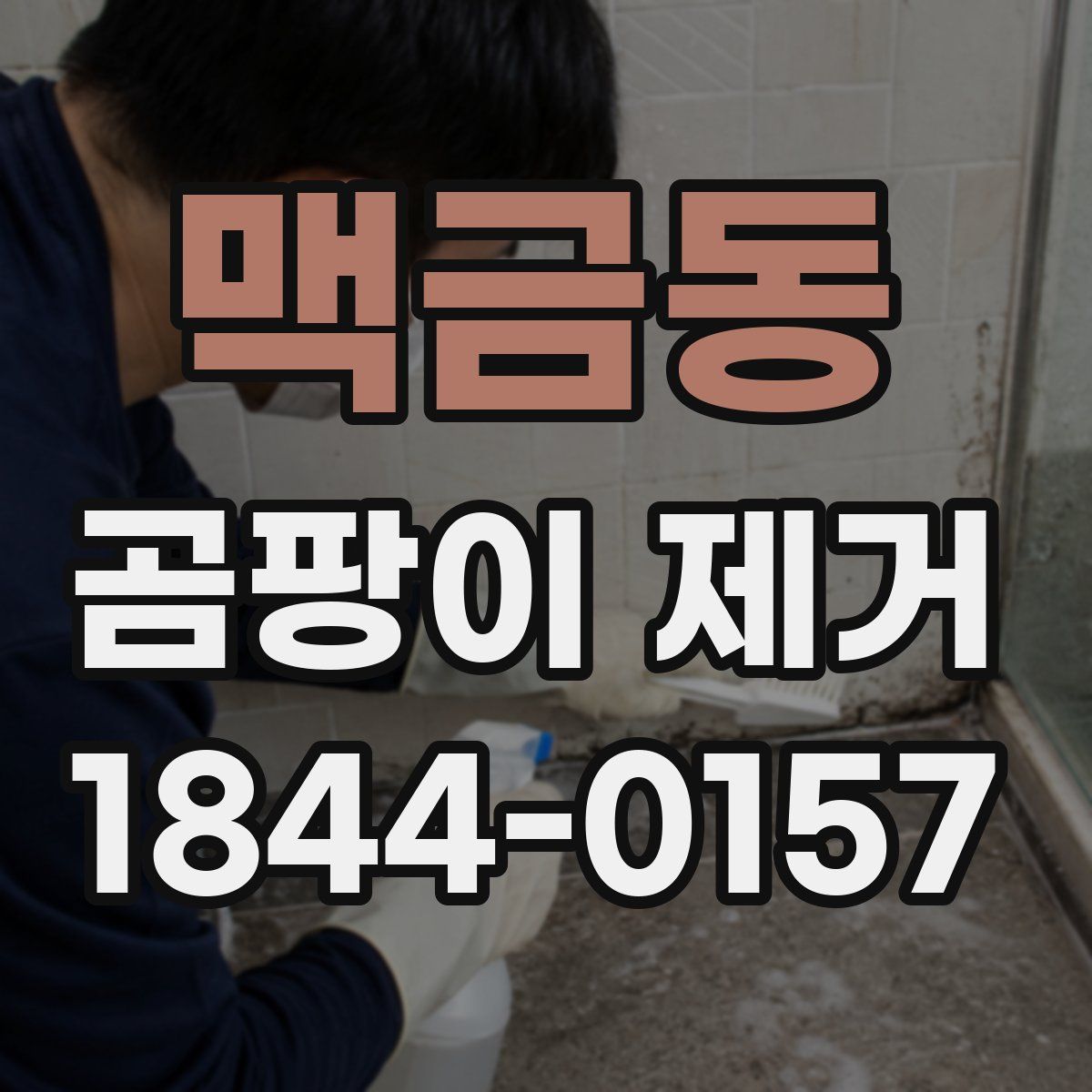 맥금동 곰팡이 제거
