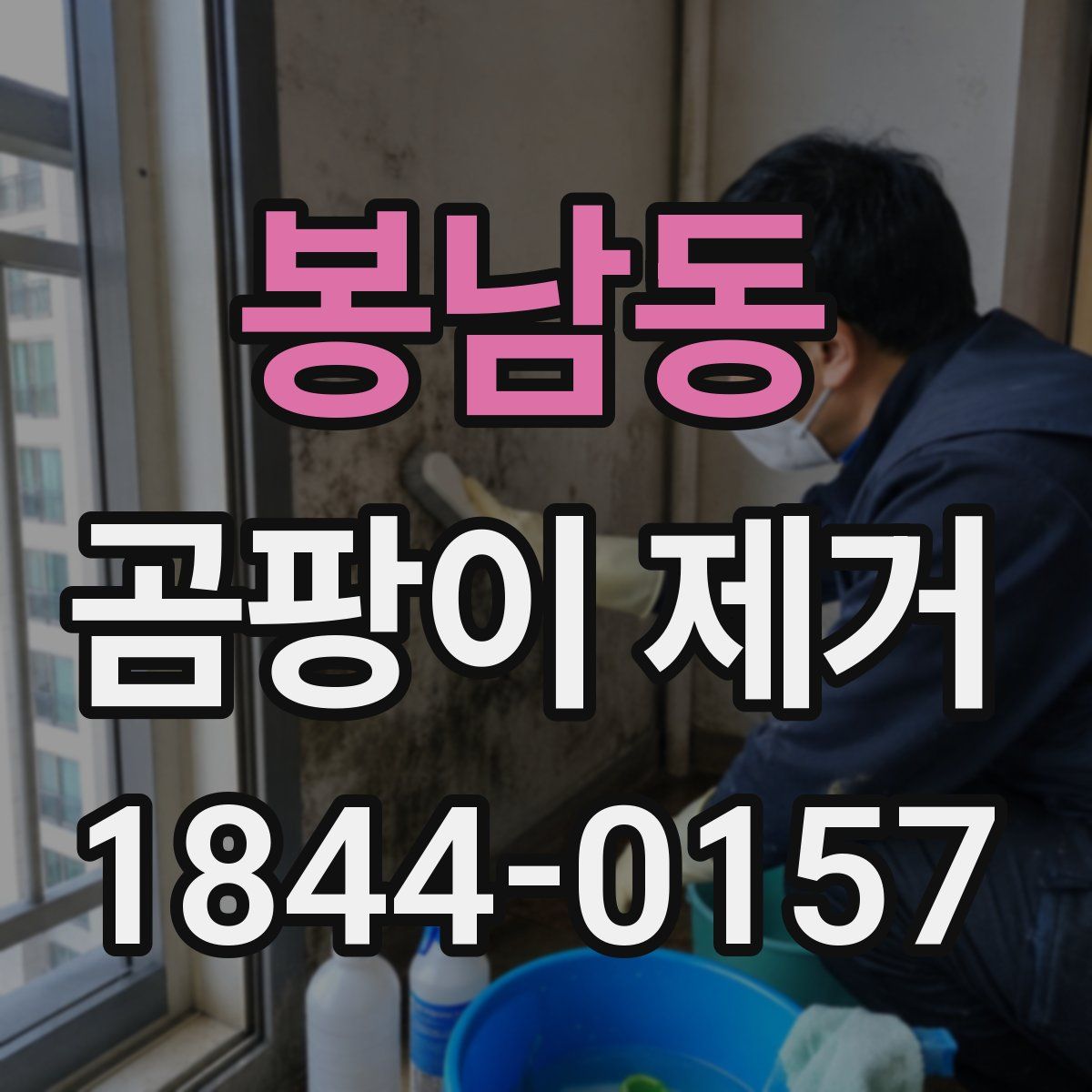 봉남동 곰팡이 제거