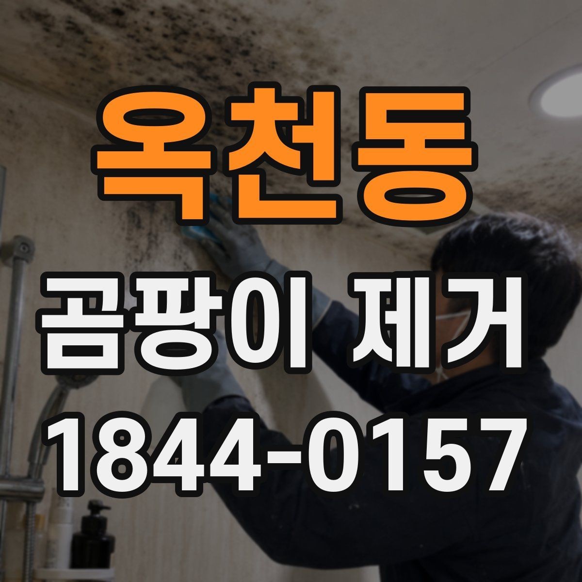옥천동 곰팡이 제거 천장 작업 전 꼭 챙길 안전수칙