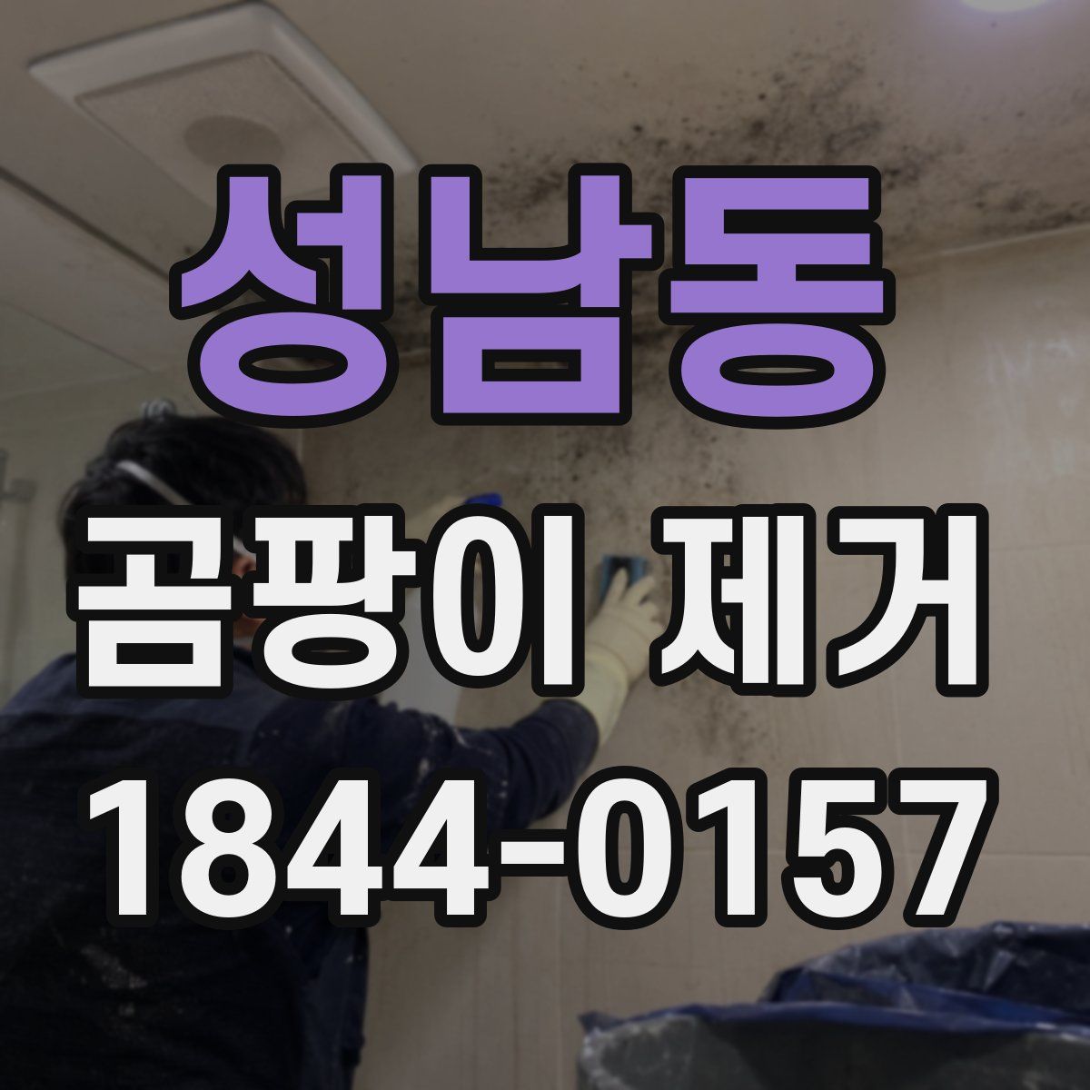 성남동 곰팡이 제거