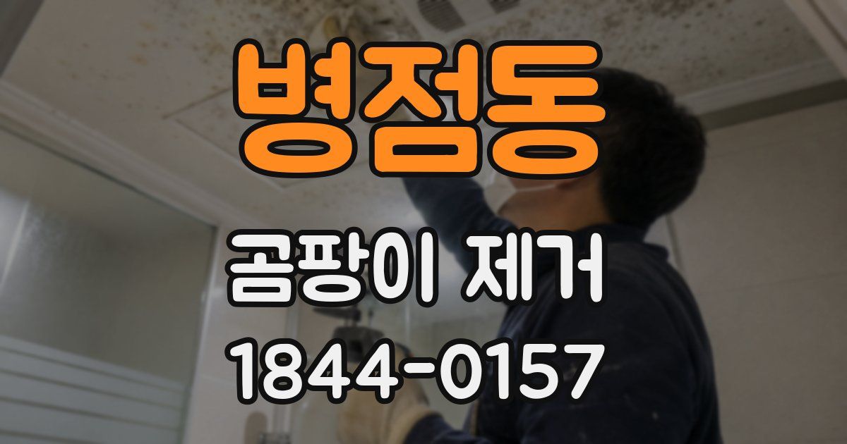 병점동 곰팡이 제거