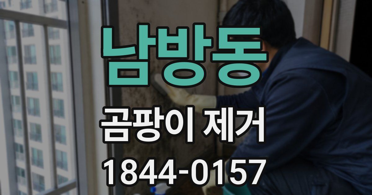 남방동 곰팡이 제거