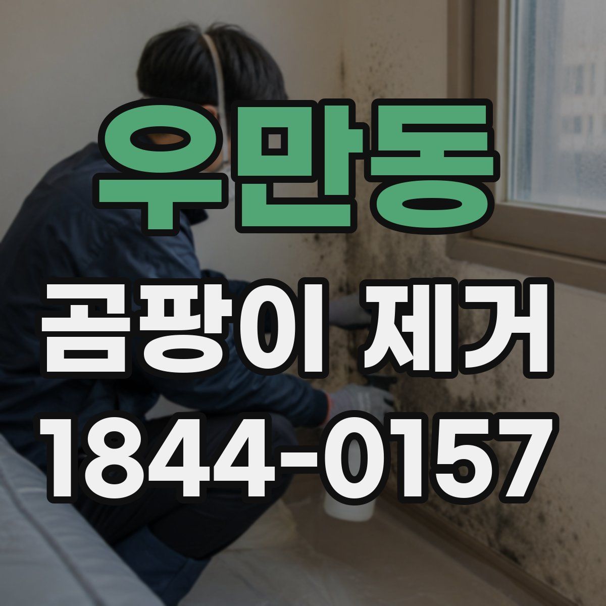 우만동 곰팡이 제거