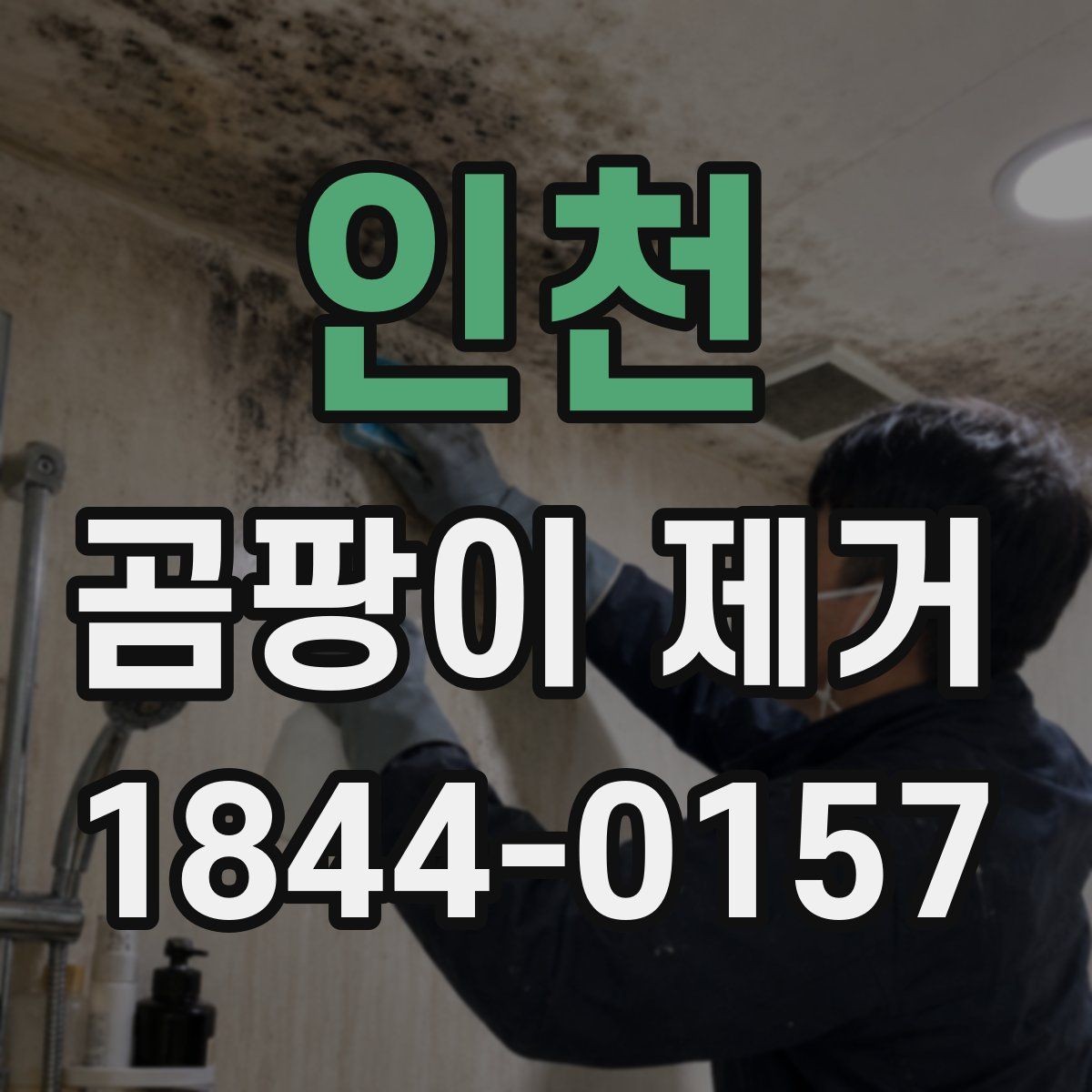 인천 곰팡이 제거 창가와 벽지 사이 얼룩을 덜 남기는 법