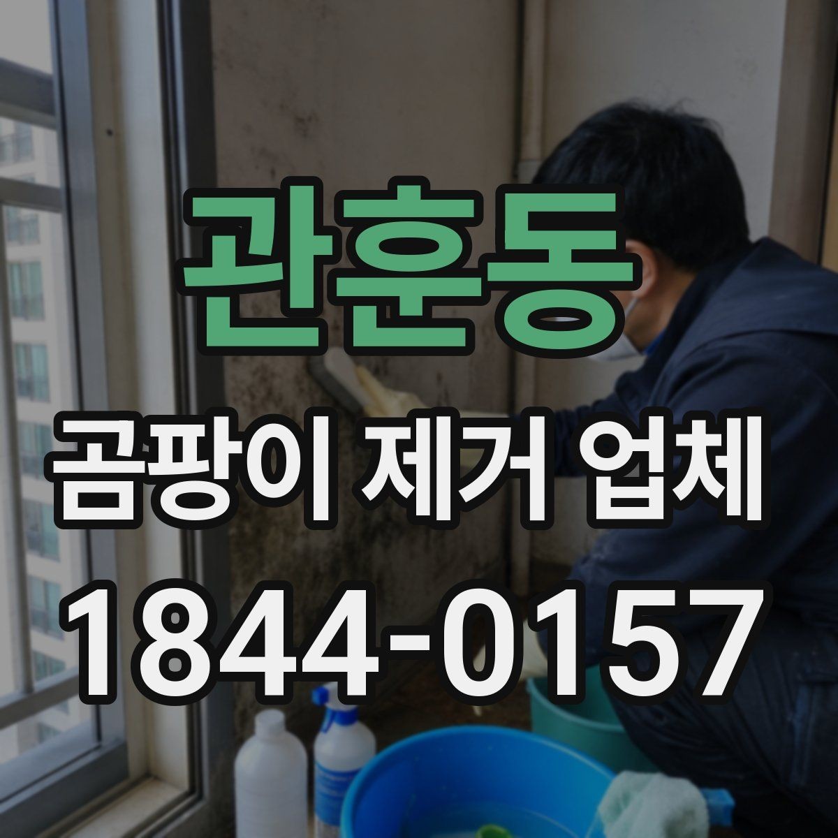관훈동 곰팡이 제거 업체 욕실과 거실 오염 양상이 다른 이유