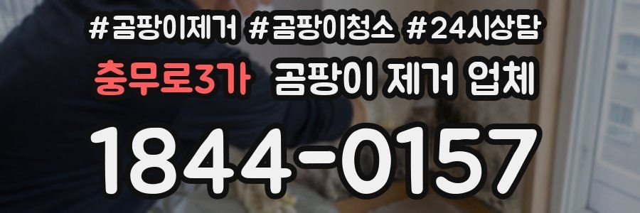 충무로3가 곰팡이 제거 업체