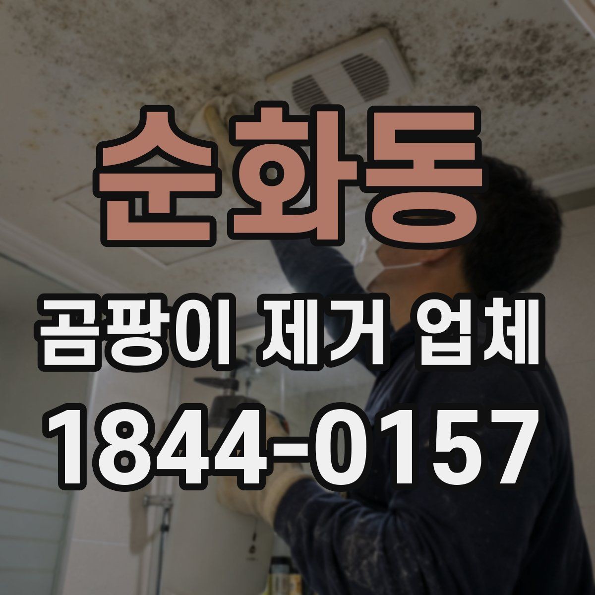 순화동 곰팡이 제거 업체 창틀 하부 오염이 계속되는 현장 대응