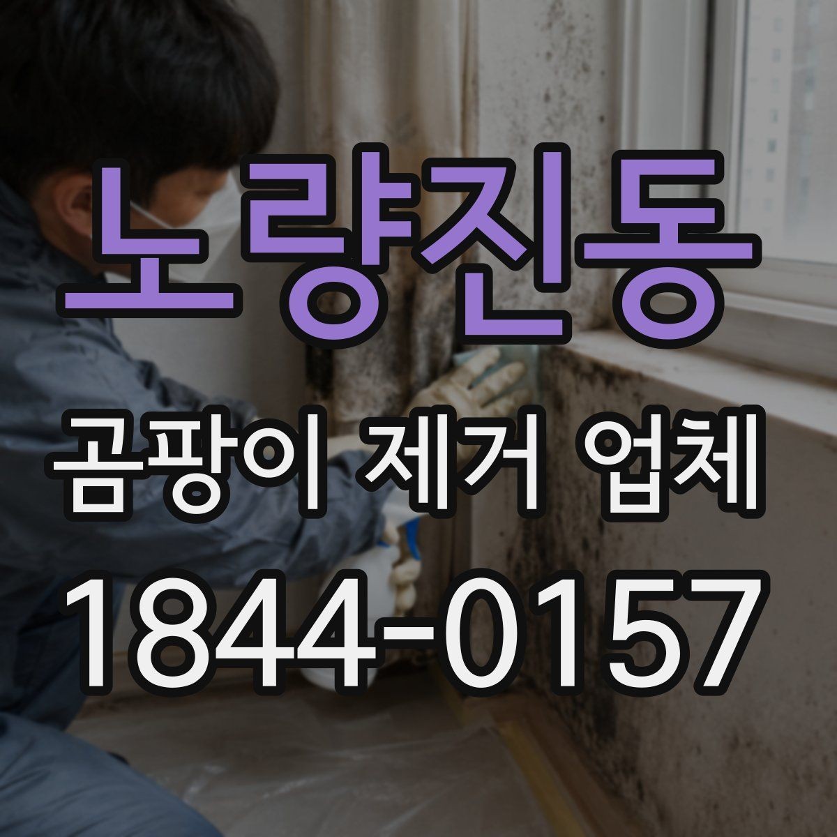 노량진동 곰팡이 제거 업체 창틀 실리콘 오염을 함께 확인하는 절차