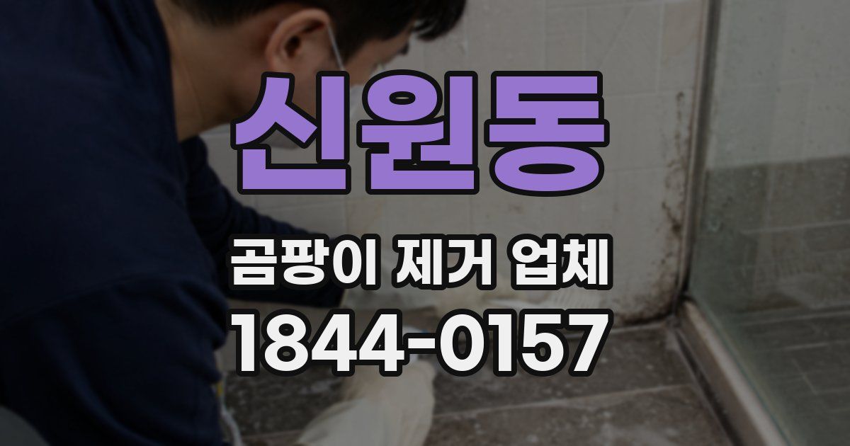 신원동 곰팡이 제거 업체