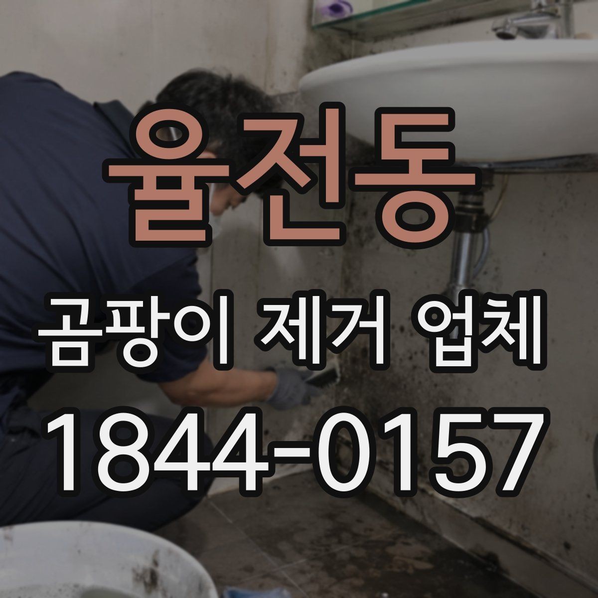율전동 곰팡이 제거 업체 발코니와 창호 주변 재발 흔적 점검