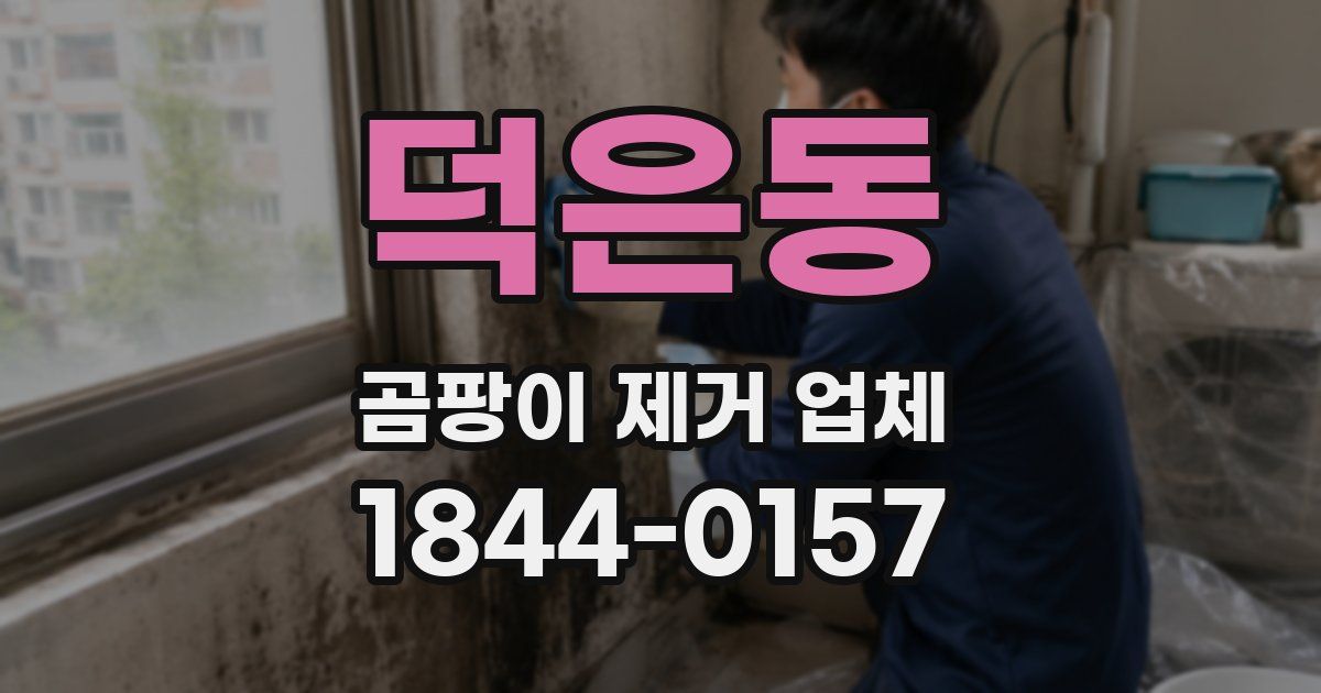덕은동 곰팡이 제거 업체