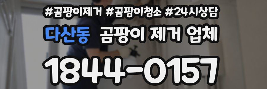 다산동 곰팡이 제거 업체