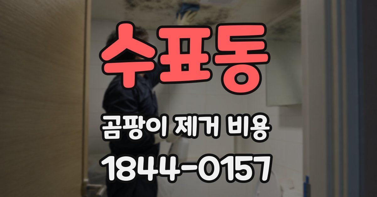 수표동 곰팡이 제거 비용