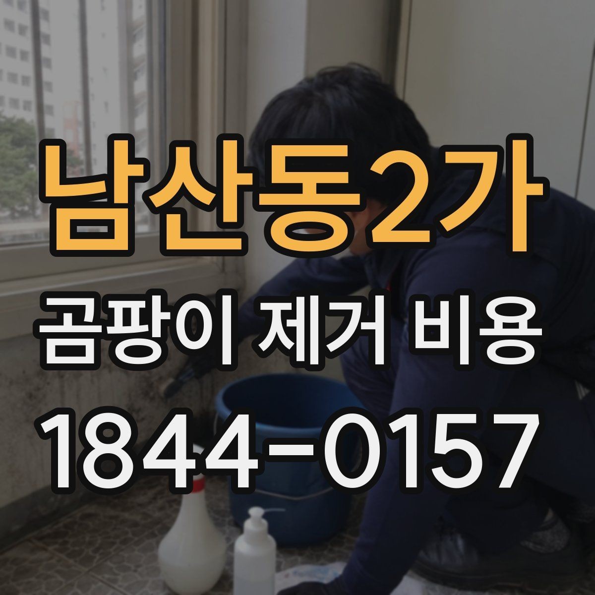 남산동2가 곰팡이 제거 비용 외벽 균열과 실내 곰팡이가 함께 보일 때
