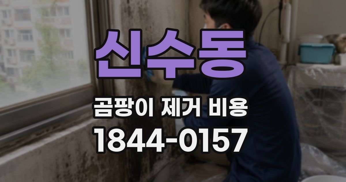 신수동 곰팡이 제거 비용