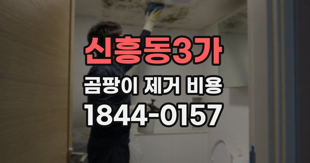 신흥동3가 곰팡이 제거 비용