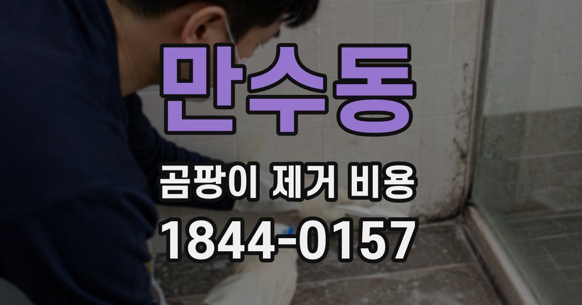 만수동 곰팡이 제거 비용