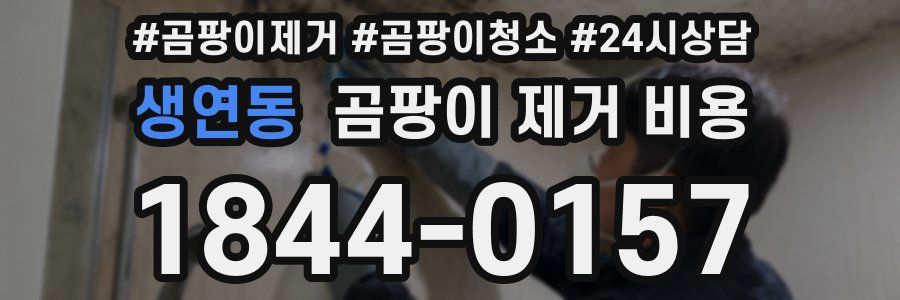 생연동 곰팡이 제거 비용