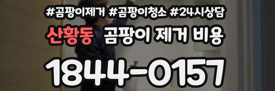 산황동 곰팡이 제거 비용