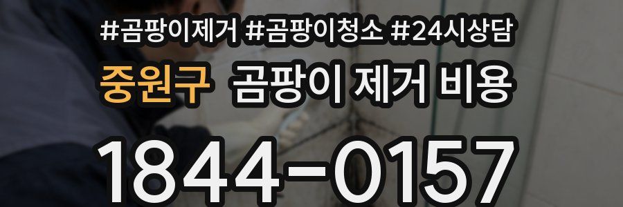 중원구 곰팡이 제거 비용