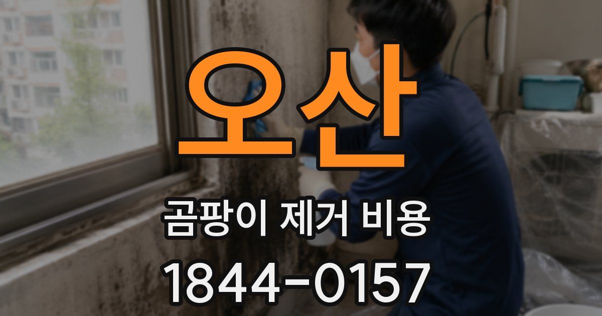 오산 곰팡이 제거 비용