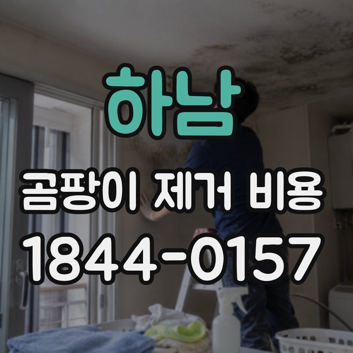 하남 곰팡이 제거 비용 방수 문제를 함께 해결해야 하는 경우